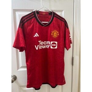 Adidas Manchester United 23/24 Home Authentic Jersey Size LARGE